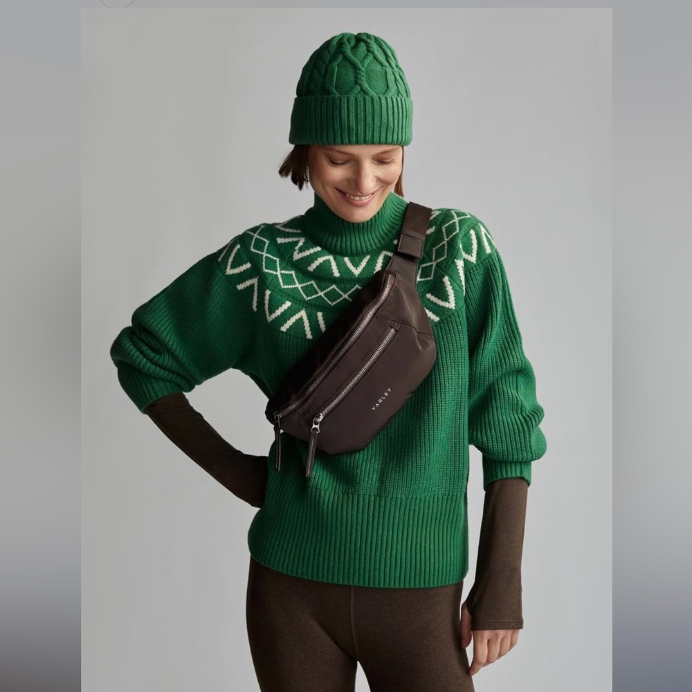 VARLEY - Marcie Fairisle Yoke Knit Sweater